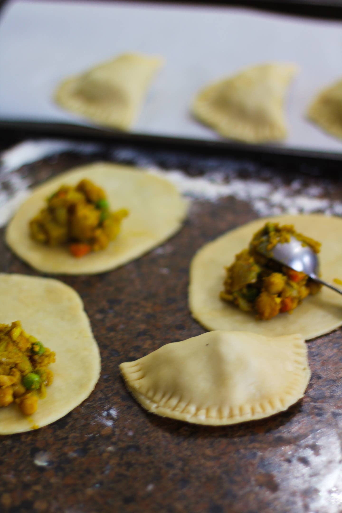 5. Making Curry Pies