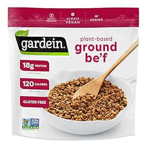 Gardein Gluten-Free Plant-Based Ground Be'f Crumbles, Vegan, Frozen, 13.7 oz.