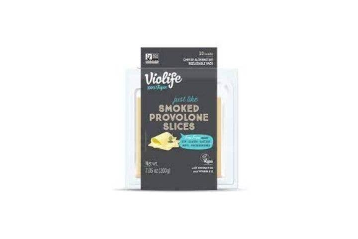 Violife Vegan Smoked Provolone Cheese Slices