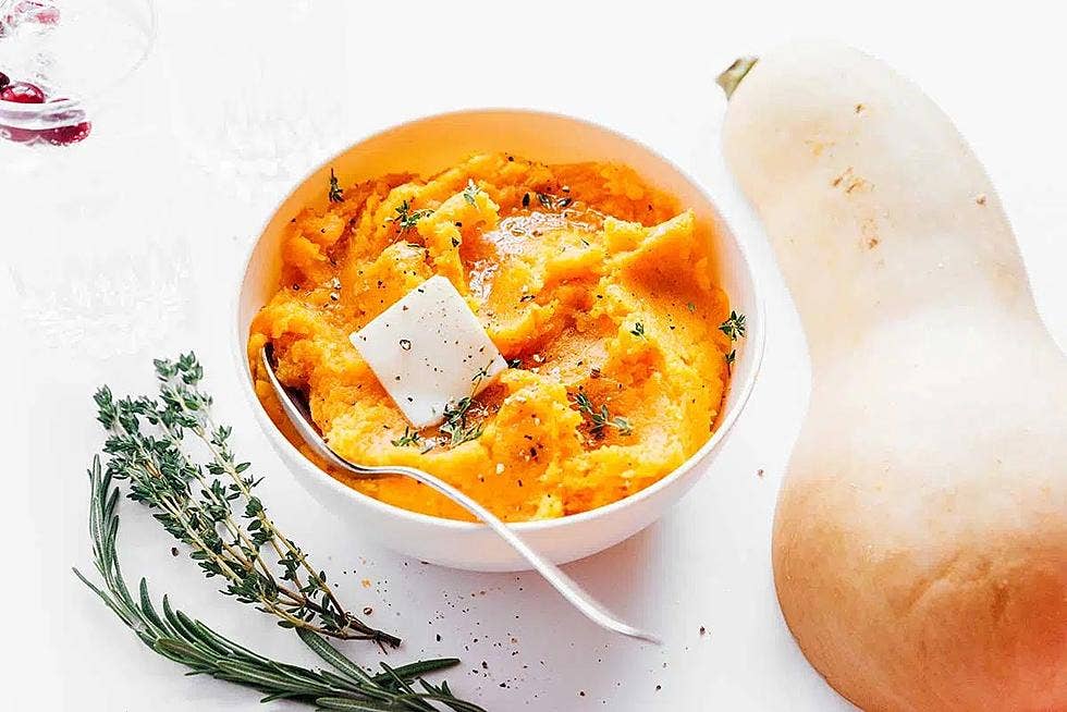 vegan butternut squash with dairy-free butter