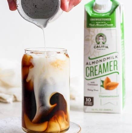 The 12 Best Non-Dairy Coffee Creamers: Califia Unsweetened Almond Milk Creamer