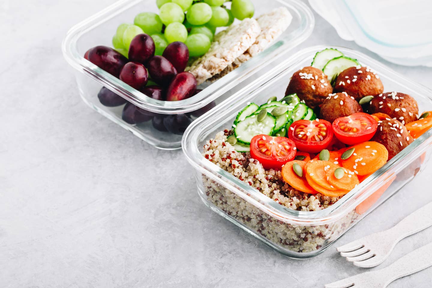 By prepping your meals ahead of time, you can save money, time, and stay on track with healthy eating.