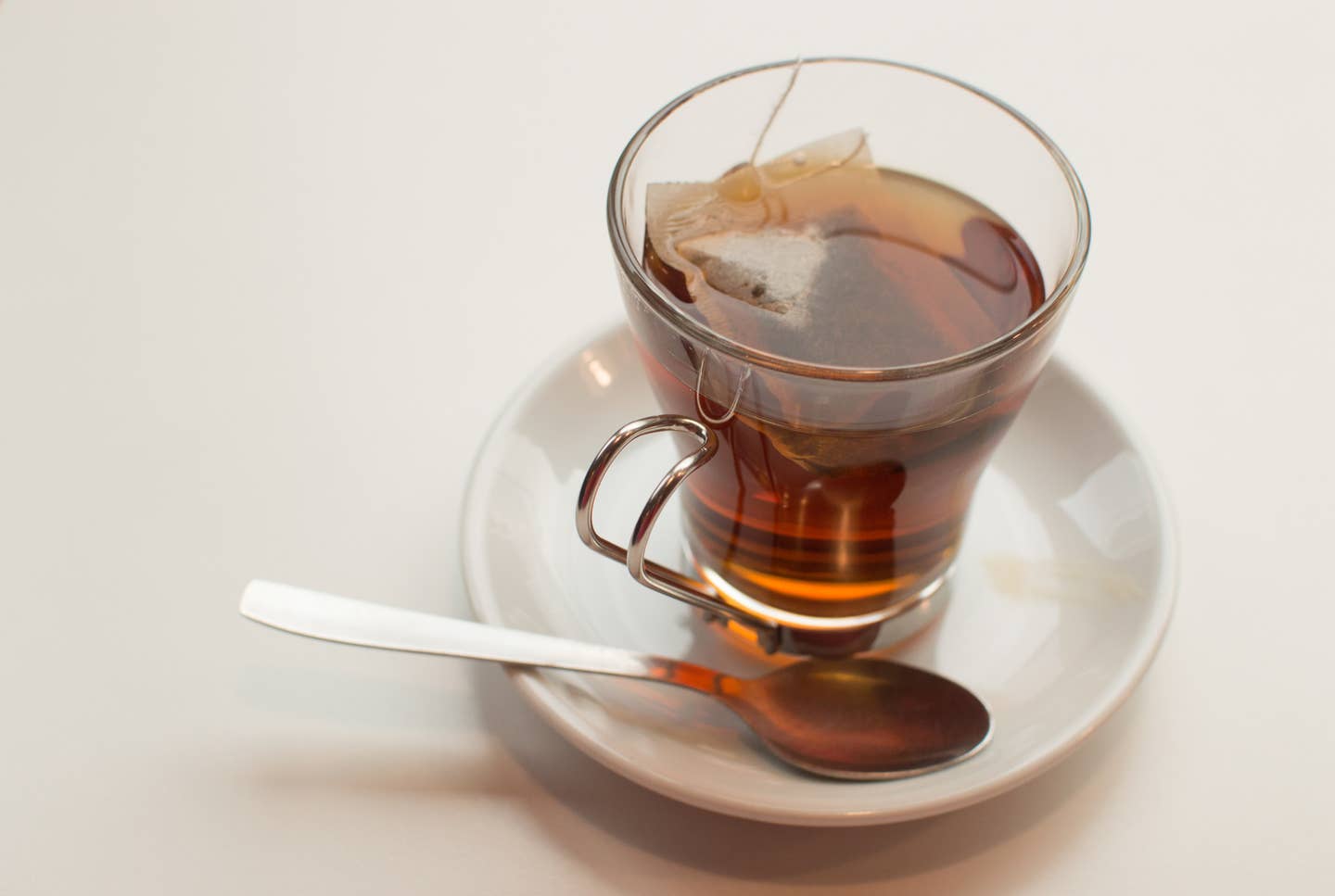rooibos tea glass cup