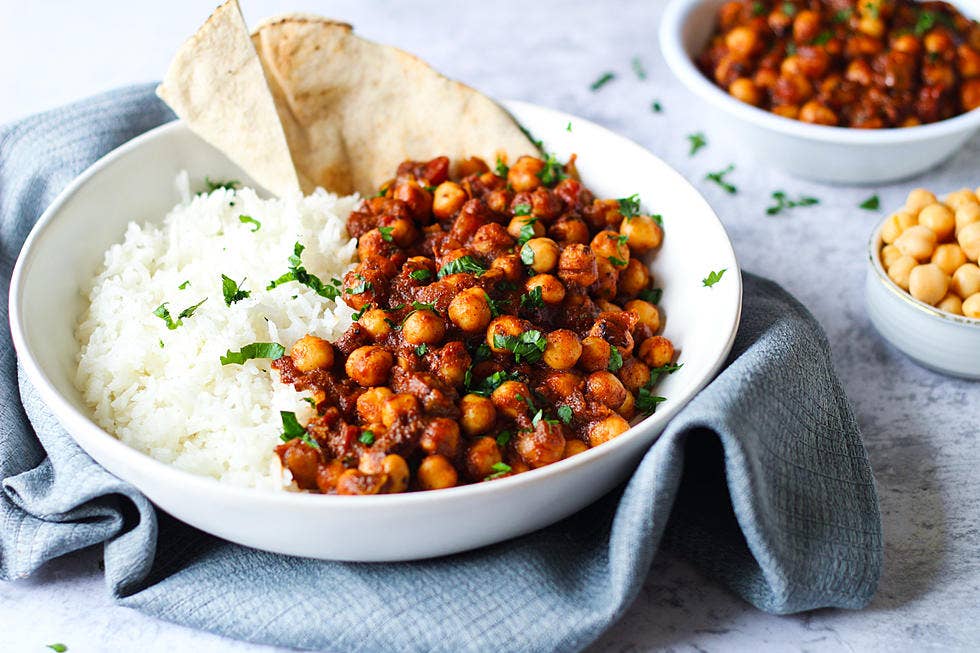 How to make vegan chana masala