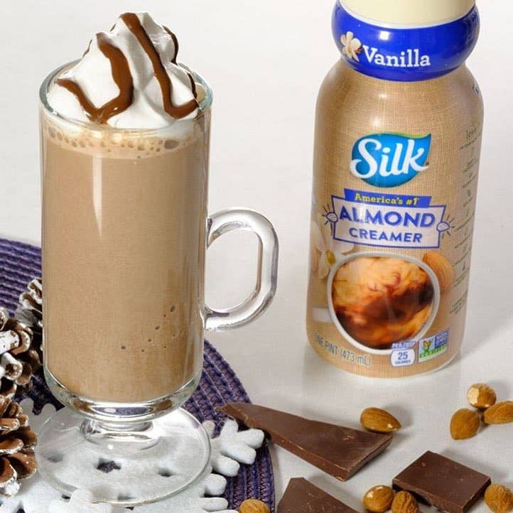 The 12 Best Non-Dairy Coffee Creamers: Silk Vanilla Almond Creamer