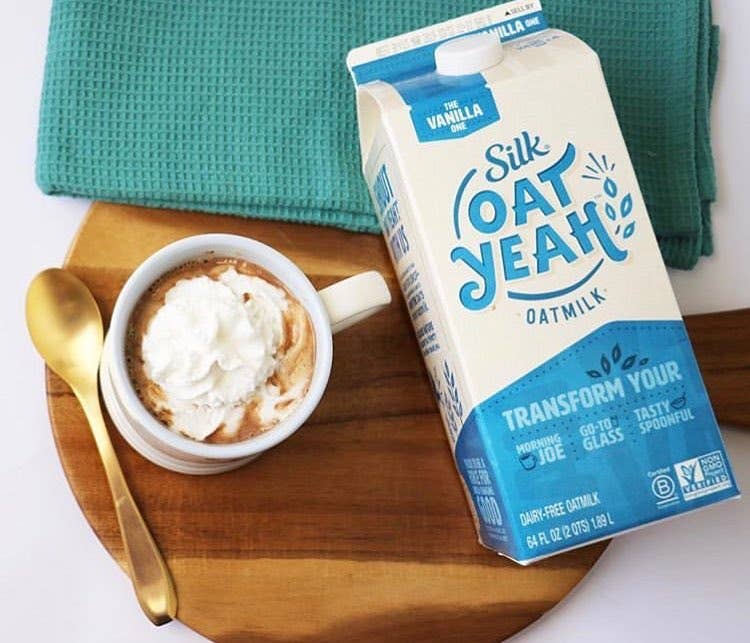 The 12 Best Non-Dairy Coffee Creamers: Silk Oat Yeah Oat Milk Creamer