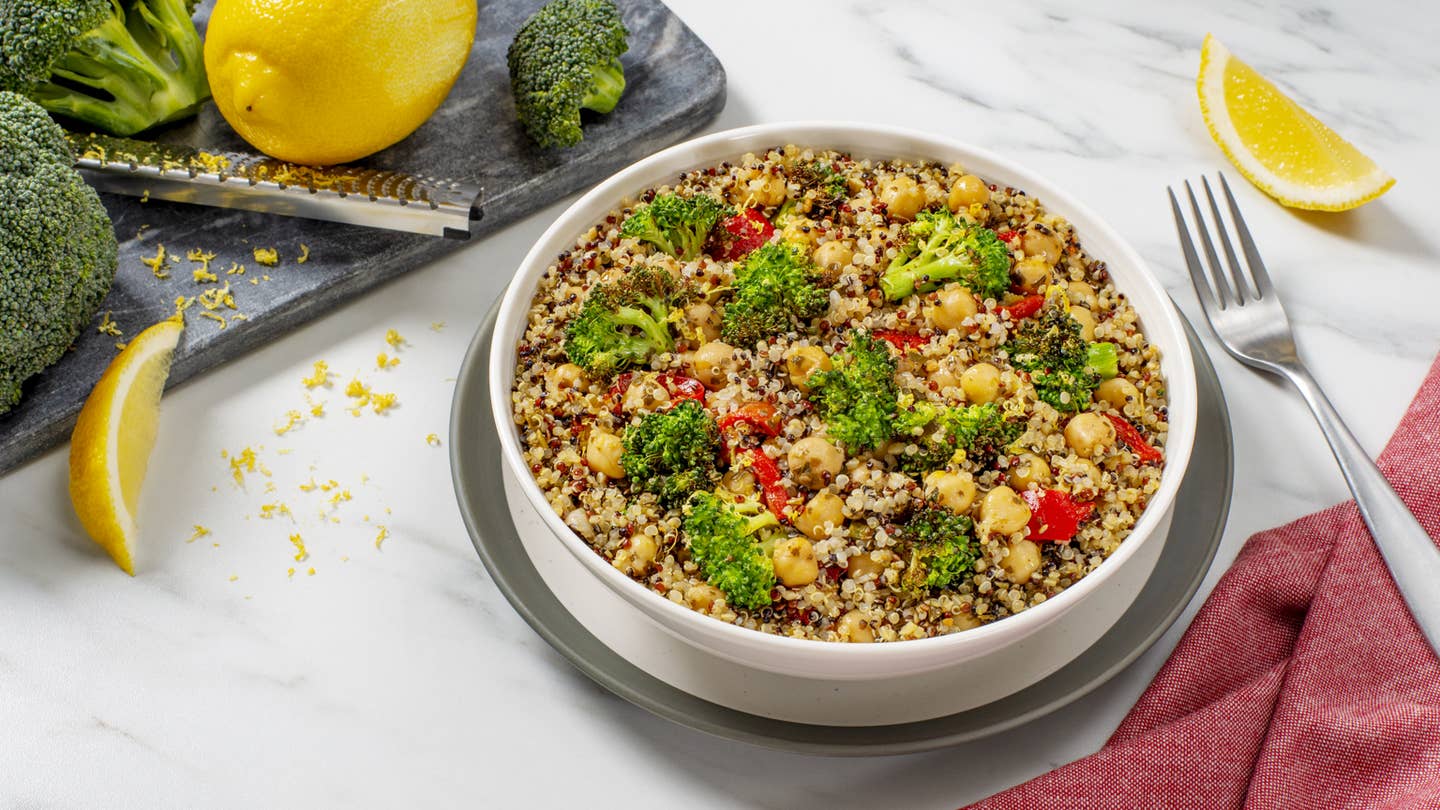 How to make quinoa in an air fryer.