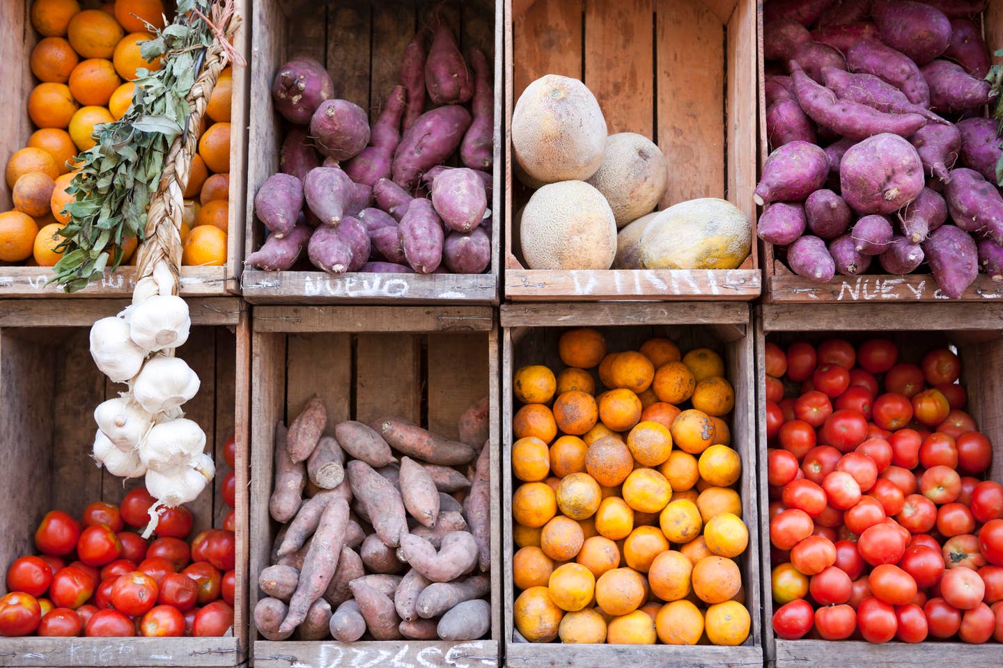 Produce Stand Street Market, Buenos Aires Argentina