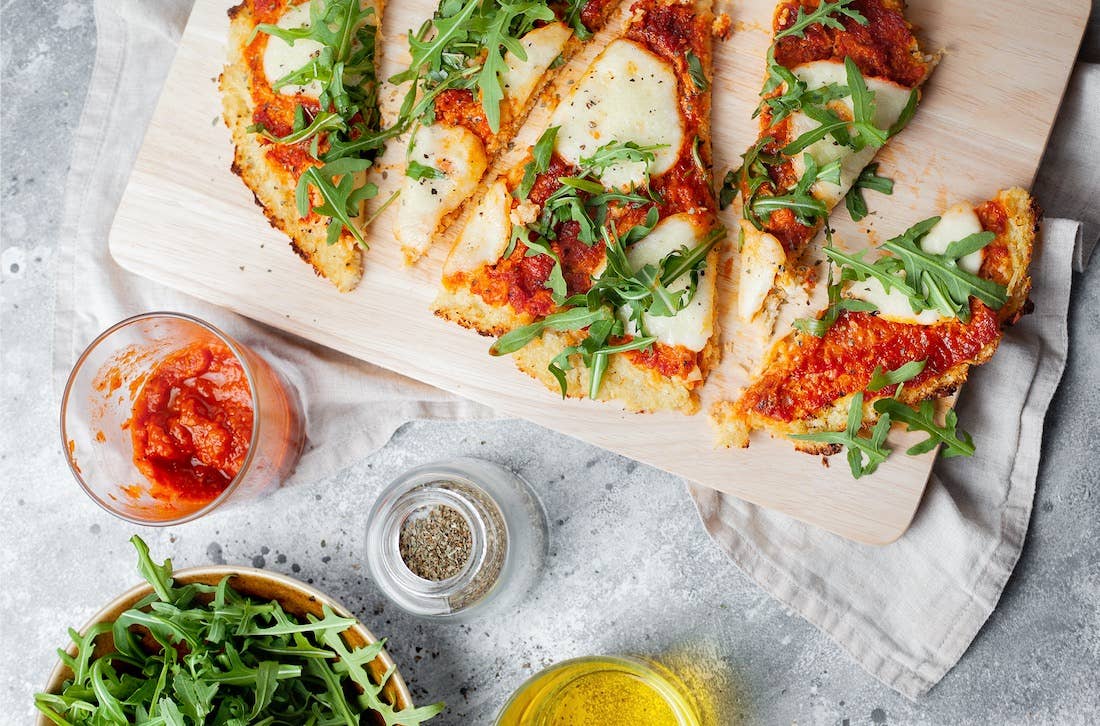 Cauliflower Crust Pizza