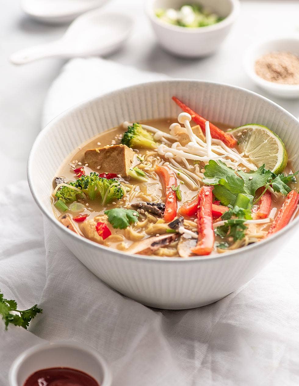 How to make Thai Curry Noodle Soup